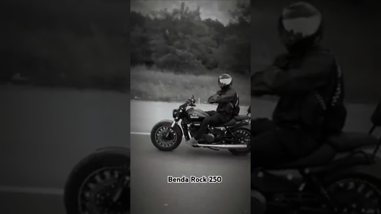 Benda Rock 250 on the road. #benda #bendarock250 #dark #chopper #cruiser #sonunda #black #motocycle