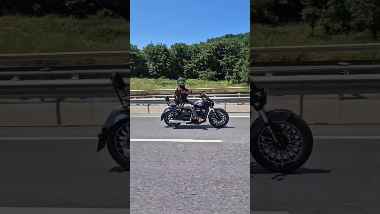 Benda Rock 250 on the road... #benda #motocycle #keşfet #rock #sound #harleydavidson #dark #music #