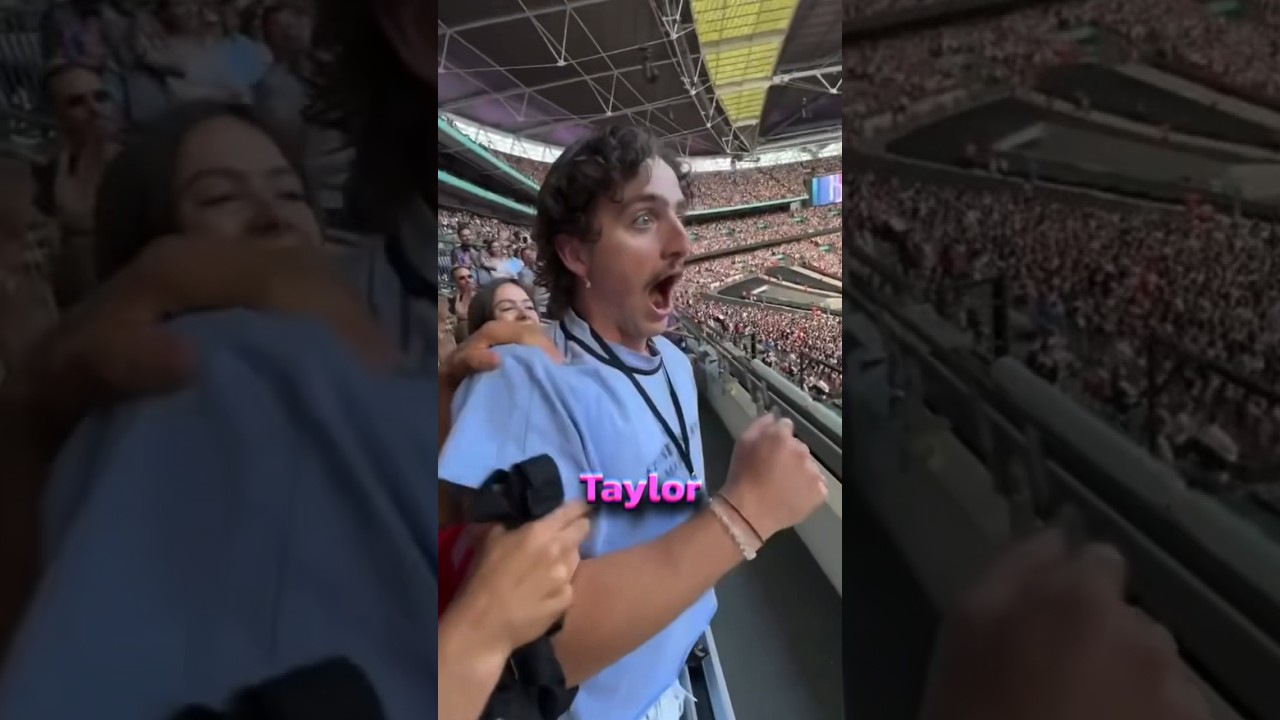 Benson Boone's reaction to Taylor Swift praising him! ❤️
