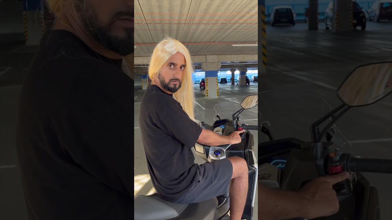 Bentley vs. Kymco ASMR 😄 #shorts #asmr #bentleygirl #parody #kymco #moto