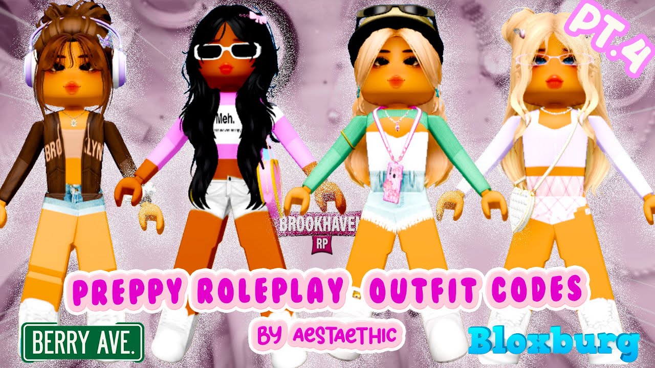 Berry Avenue Outfit w Cold Blushy Face Codes 💖 Bloxburg ♡ Brookhaven PT.4! #roblox #newvideo #preppy