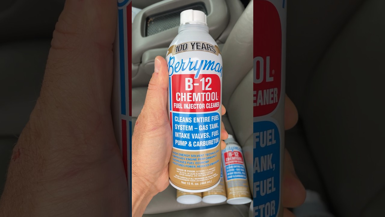 Berryman’s B-12 CHEMTOOL FTW!! #berrymansB12 #seafoam #fuelInjectors
