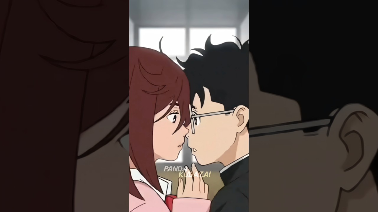 Beso de Momo Ayase And Okarun  Kiss 💋😳 | #dandadan #anime