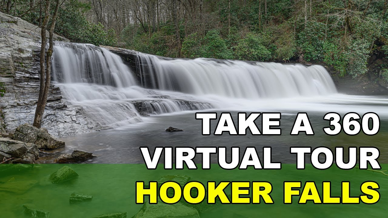 Best Asheville Waterfalls (360 Video - VR of Hooker Falls)