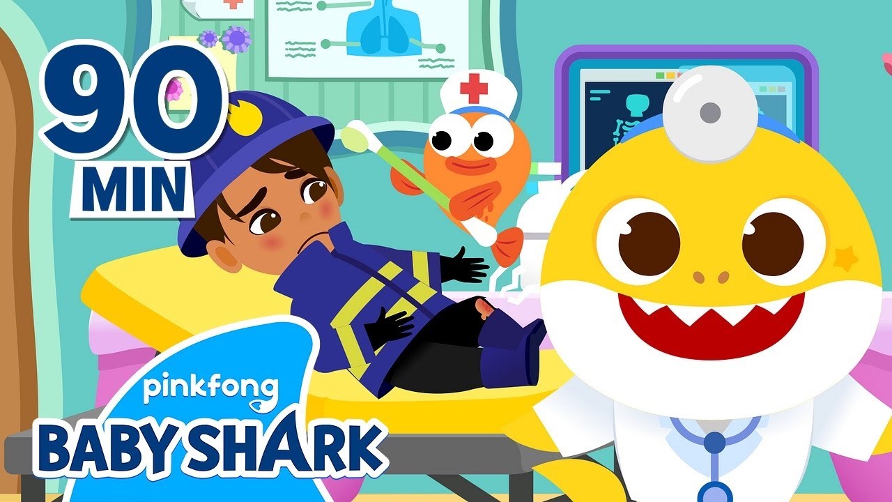[BEST] Baby Shark's Hospital Play | +Compilation | Baby Shark Doctor | Baby Shark Official