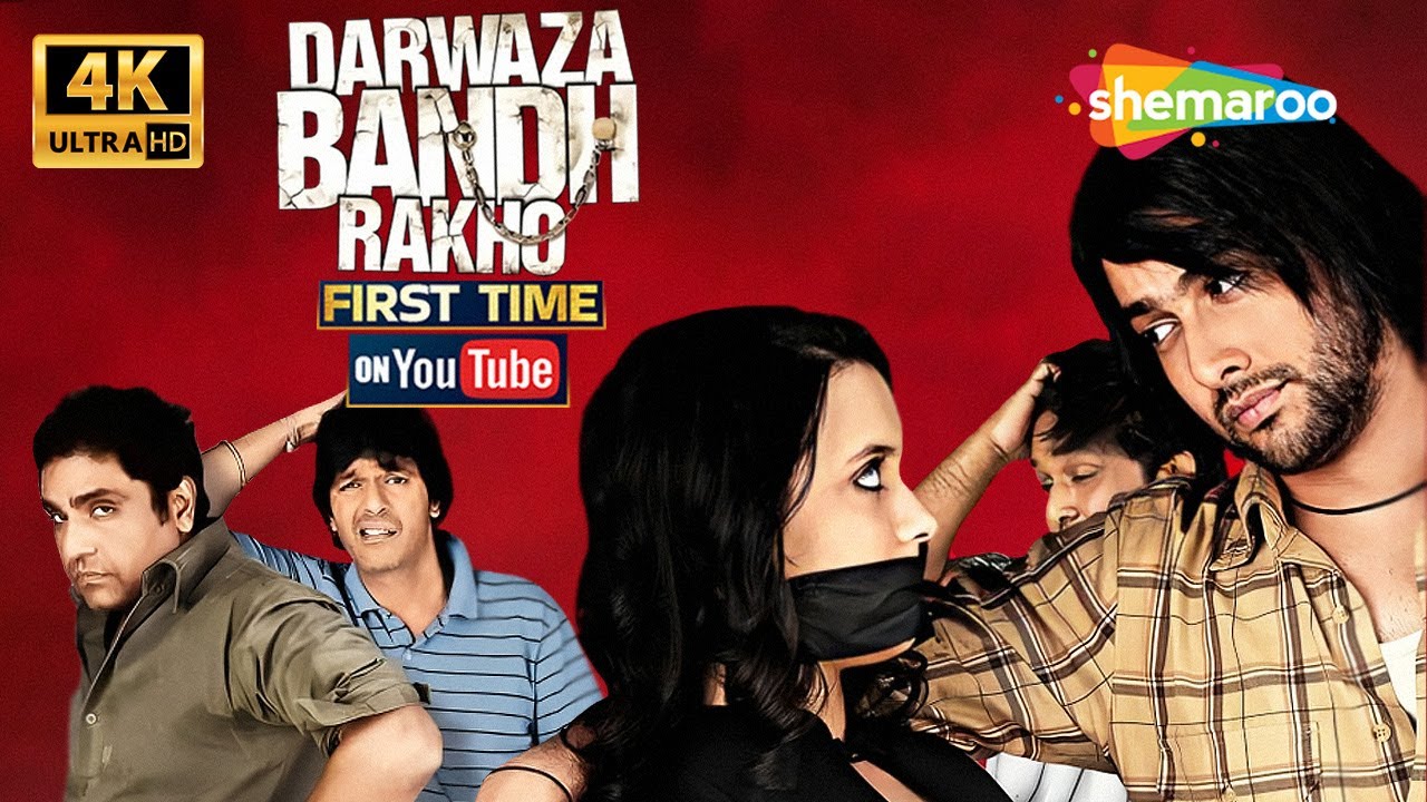 BEST COMEDY FILM EVER! 🤣 Zakir Hussain, Aftab, Chunky, Manisha | Darwaza Bandh Rakho Full Movie {4K}