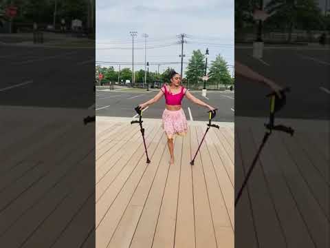 Best dance with one legs girl