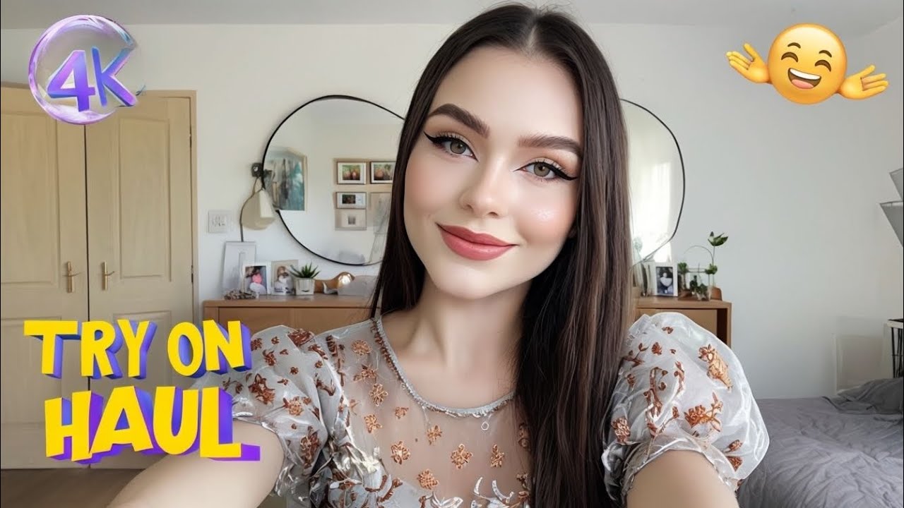 BEST FISHNET DRESS - TRANSPARENT TRY ON HAUL 4K 💃💞