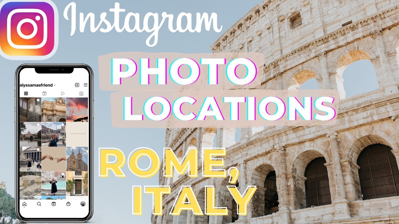 Best Instagram spots in Rome, Italy! #photography #romeitaly #instagram