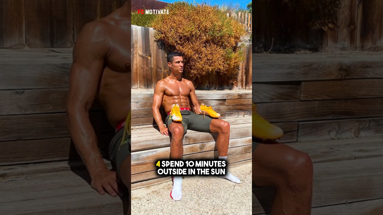 Best Morning Routine For Football Players ⚽️🔥 #football #soccer #shorts