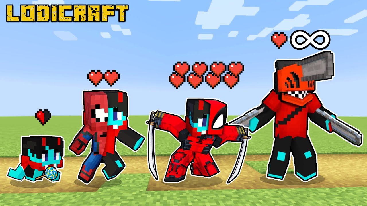 Best of Minecraft: BIRTH to SUPERHERO!