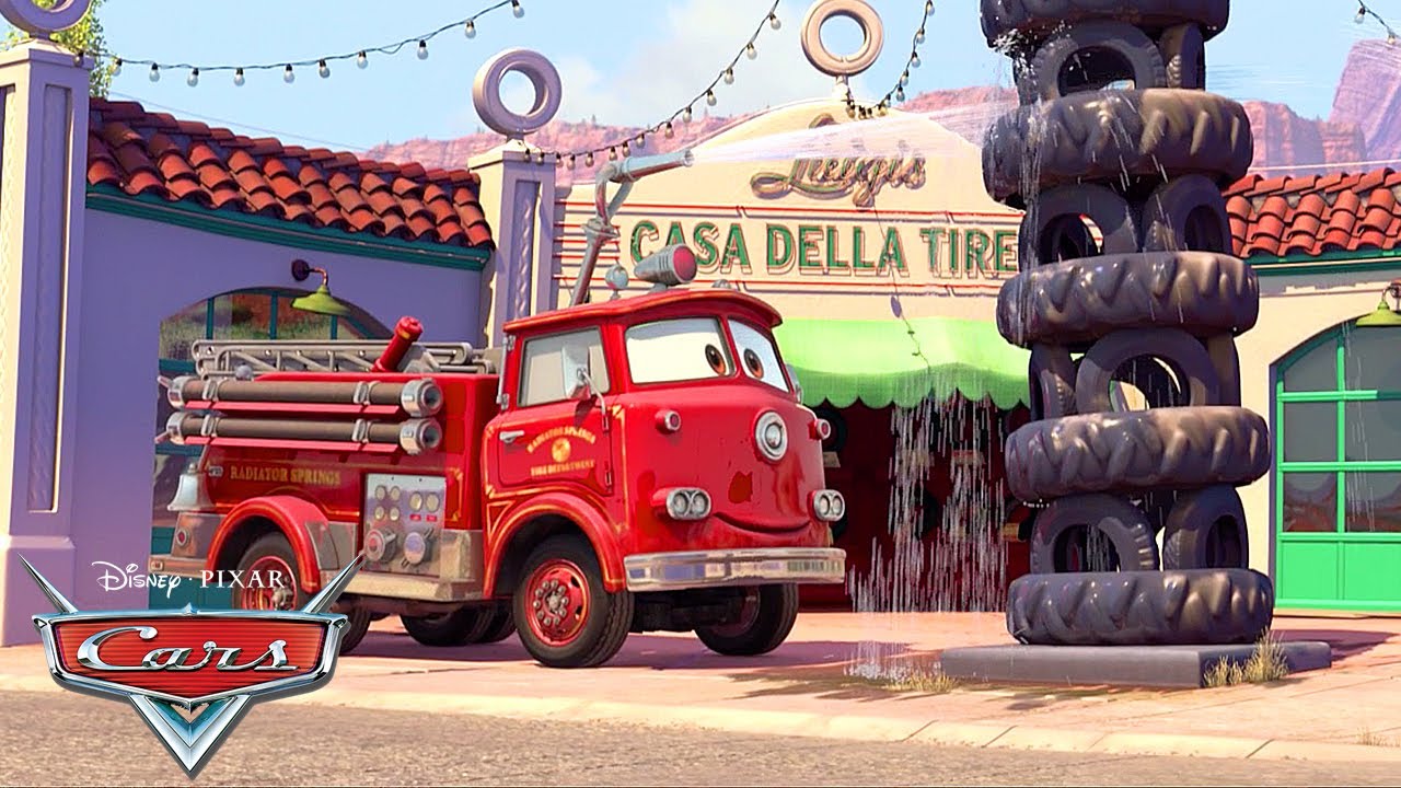 Best of Red the Firetruck! | Pixar Cars