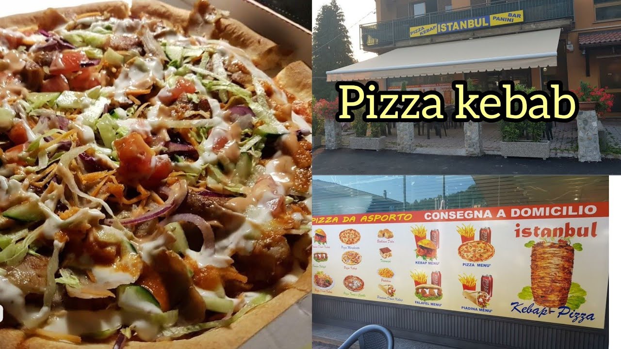 Best Pizza Kebab - Istanbul Kebab Marchirolo Ponte Tressa Varese Italy - yummy crispy pizza