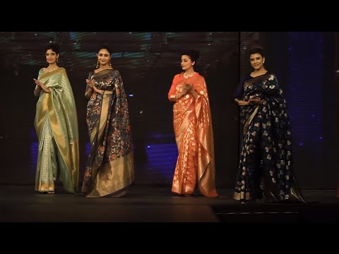 Best Top Indian Saree Fashion Show Top Indian Model In Sarees