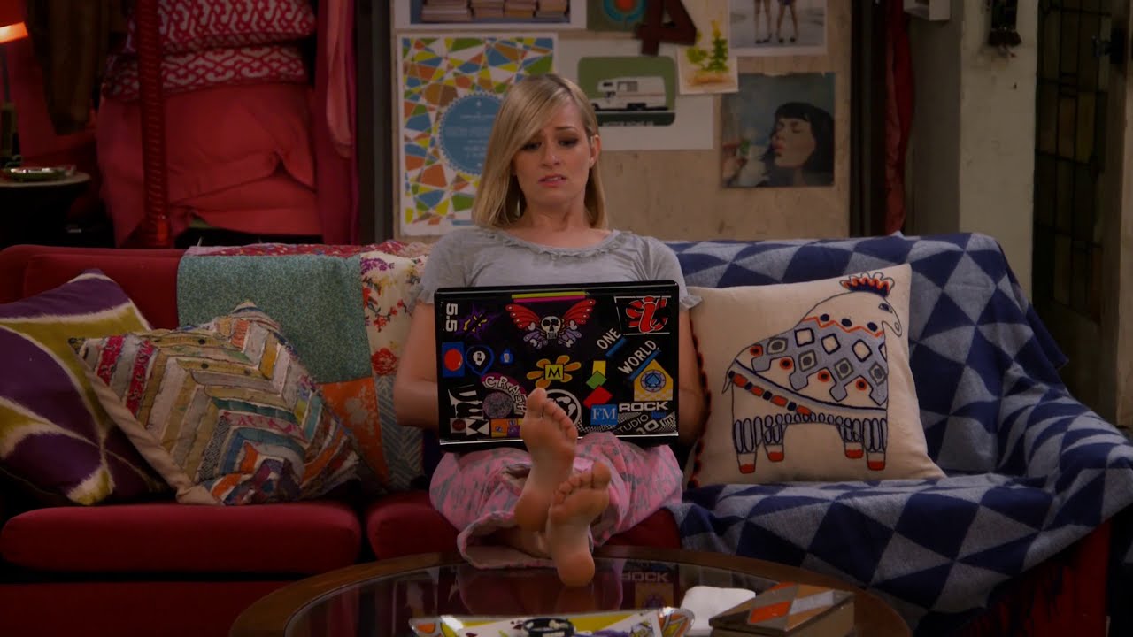 Beth Behrs (Feet Soles)