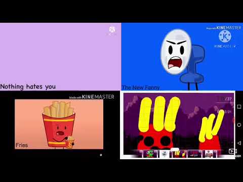 BFDI Auditions Quadparison