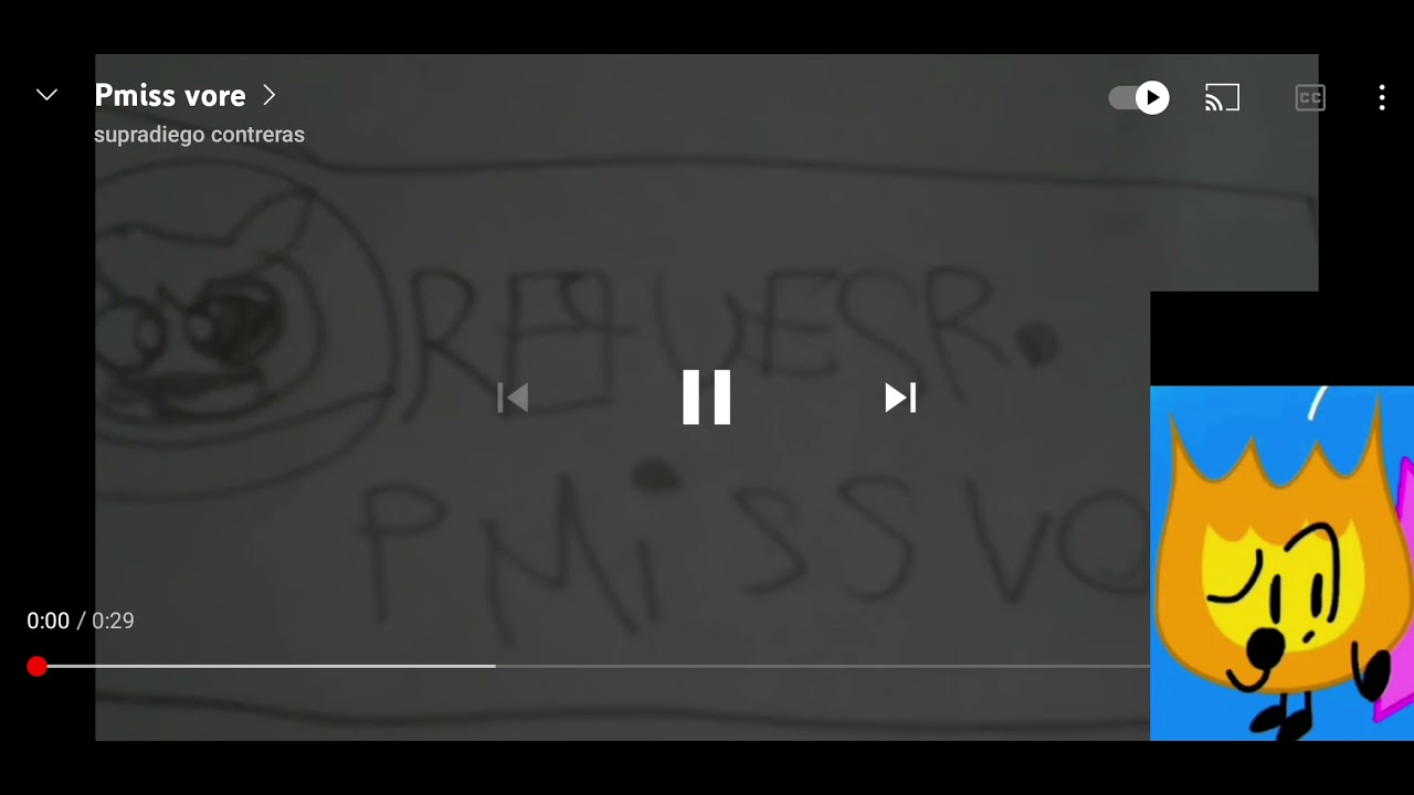 BFDI Firey Pencilmiss Vore