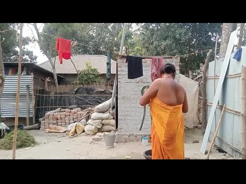 Bhabhi bathing vlog new video