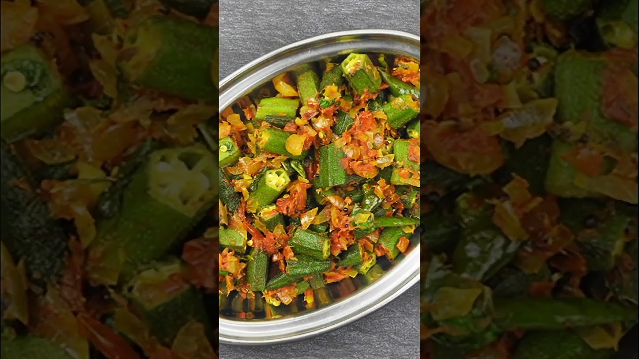 Bhindi Masala Recipe (Restaurant Style) | Bhindi Fry Recipe | Okra Fry Recipe | Vendakkai Poriyal