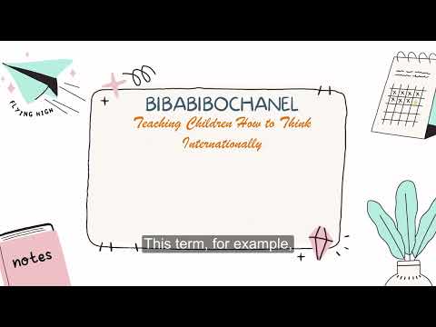 Bibabibo Chanel| Learning English Everyday|Teaching Children How to Think Internationally