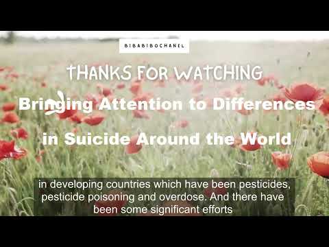 Bibabibo Chanel|Learning English Everyday|Bringing Attention to Differences in Suicide Around the...