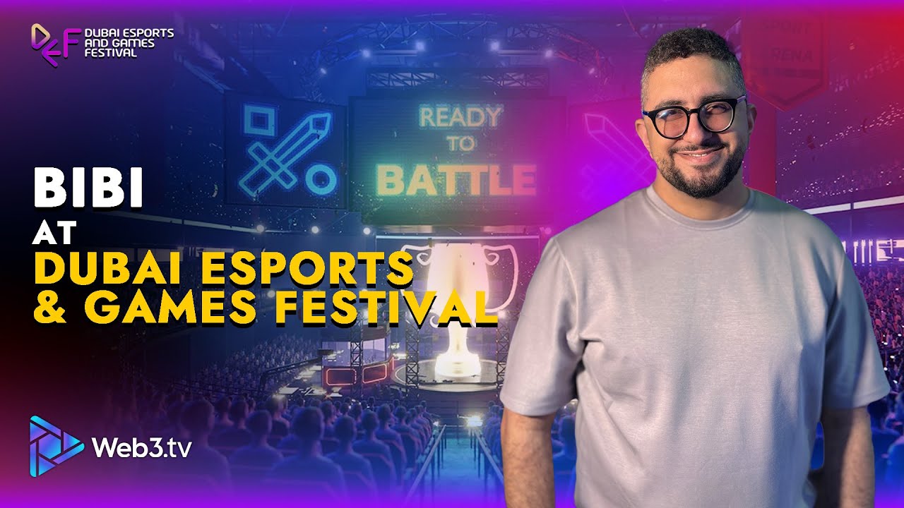 Bibi: Content Creator at Dubai Esports & Games Festival 2025