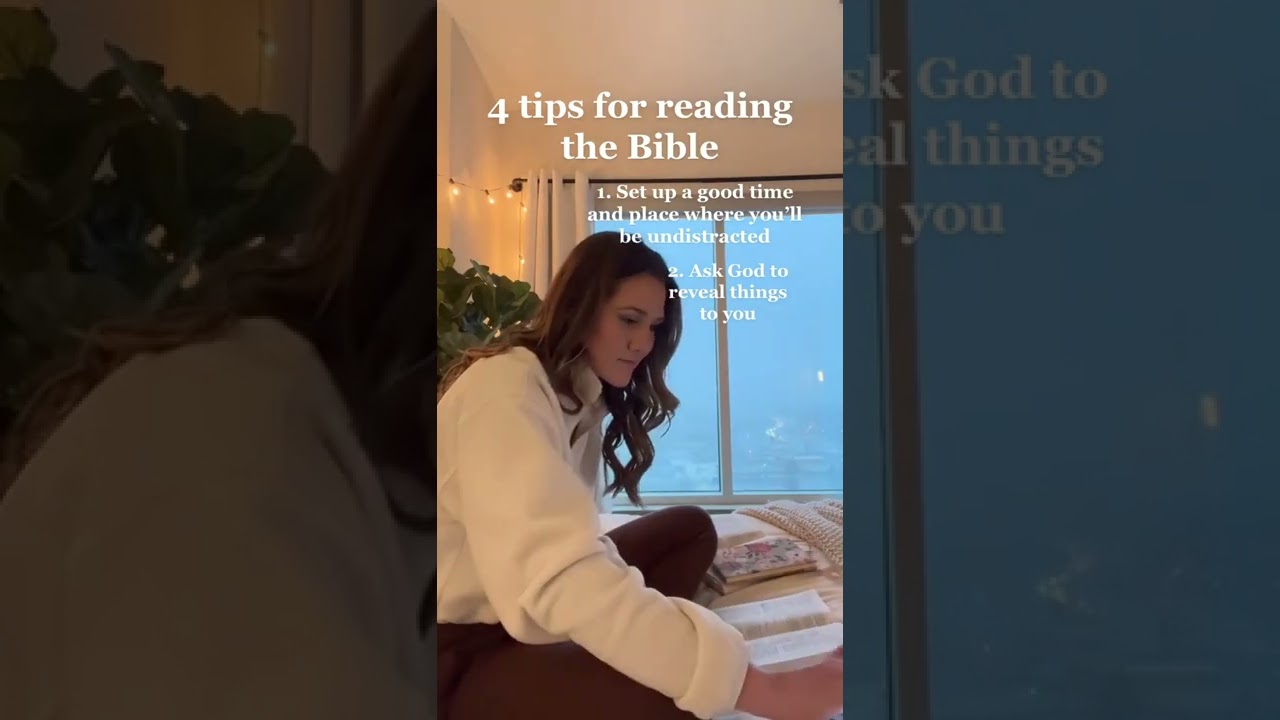 Bible study tips 🤍
