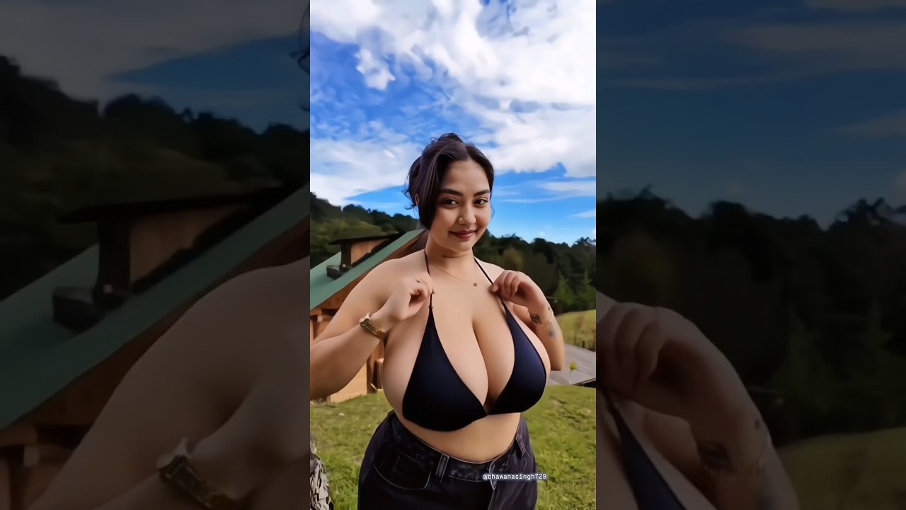 Big boobs 🥵 saxy bhabhi// hot video 😱 kale kapde Kali car #shortvideo #shortsfeed