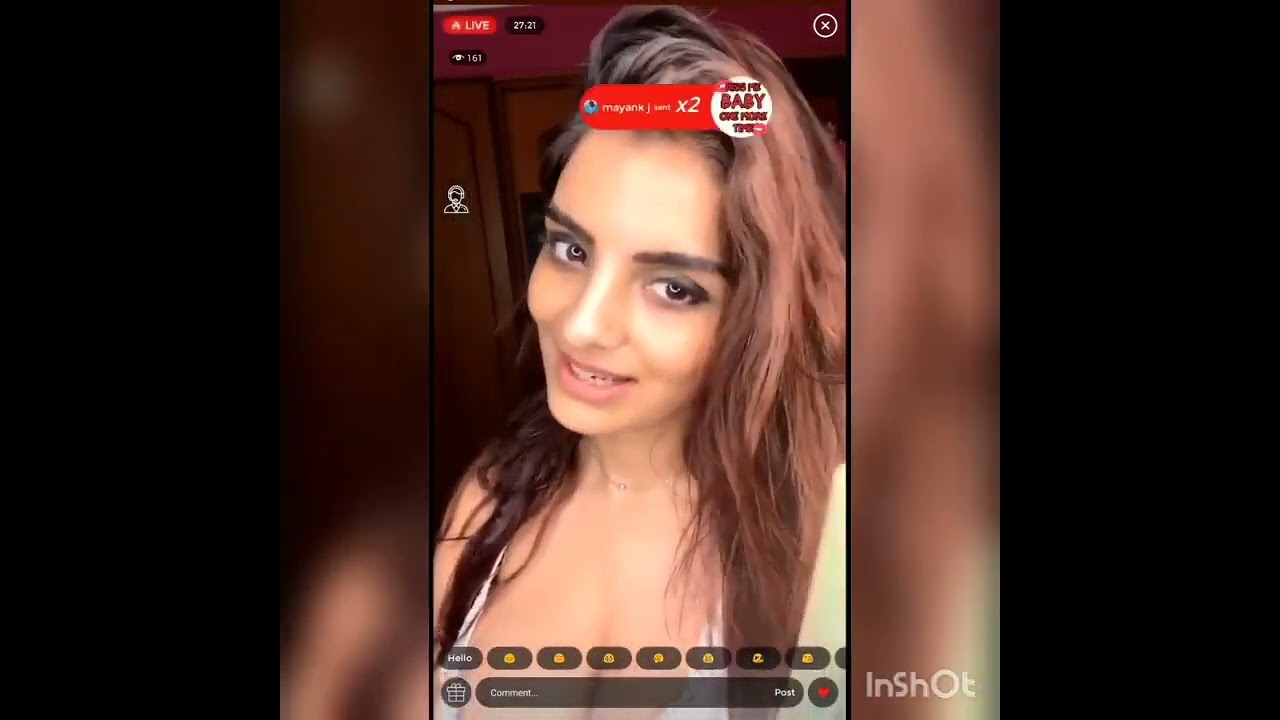 Big boobs hot Anveshi Jain 1080p live video 🥵 part-5 🔥Sexy videos only 🔥