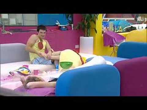 Big Brother 8 UK: Amanda as a Hotdog gets RAVAGED