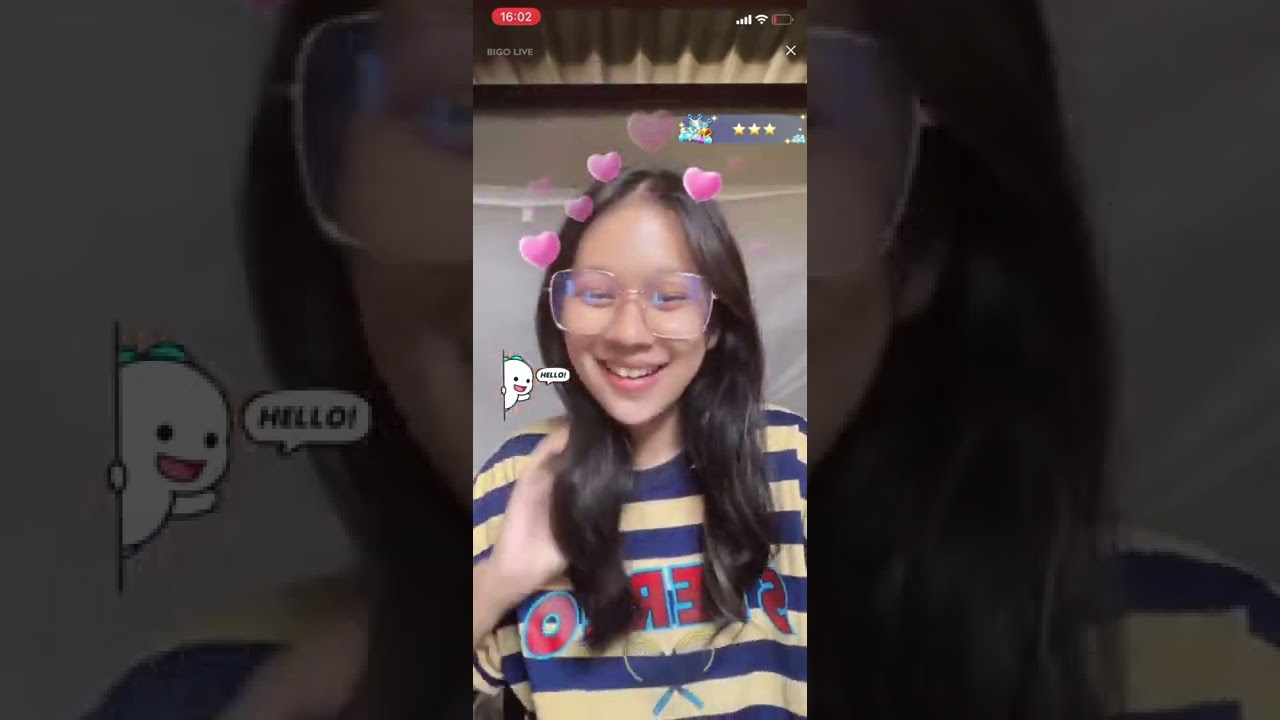 Bigo สาวแว่น สวย