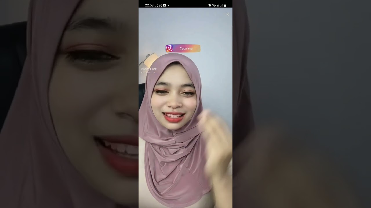 BIGO LIVE  caca irsa terbaru