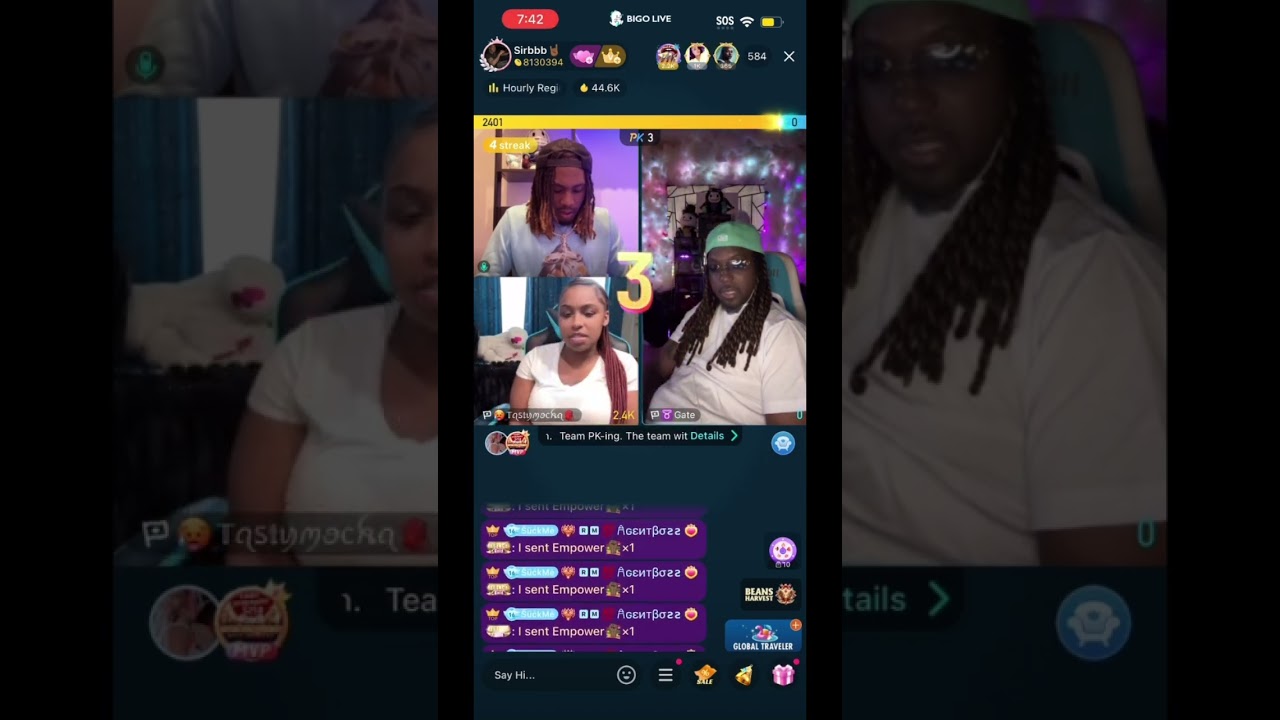 Bigo Live : Gates starting drama with Tasty Mocha’s supporter
