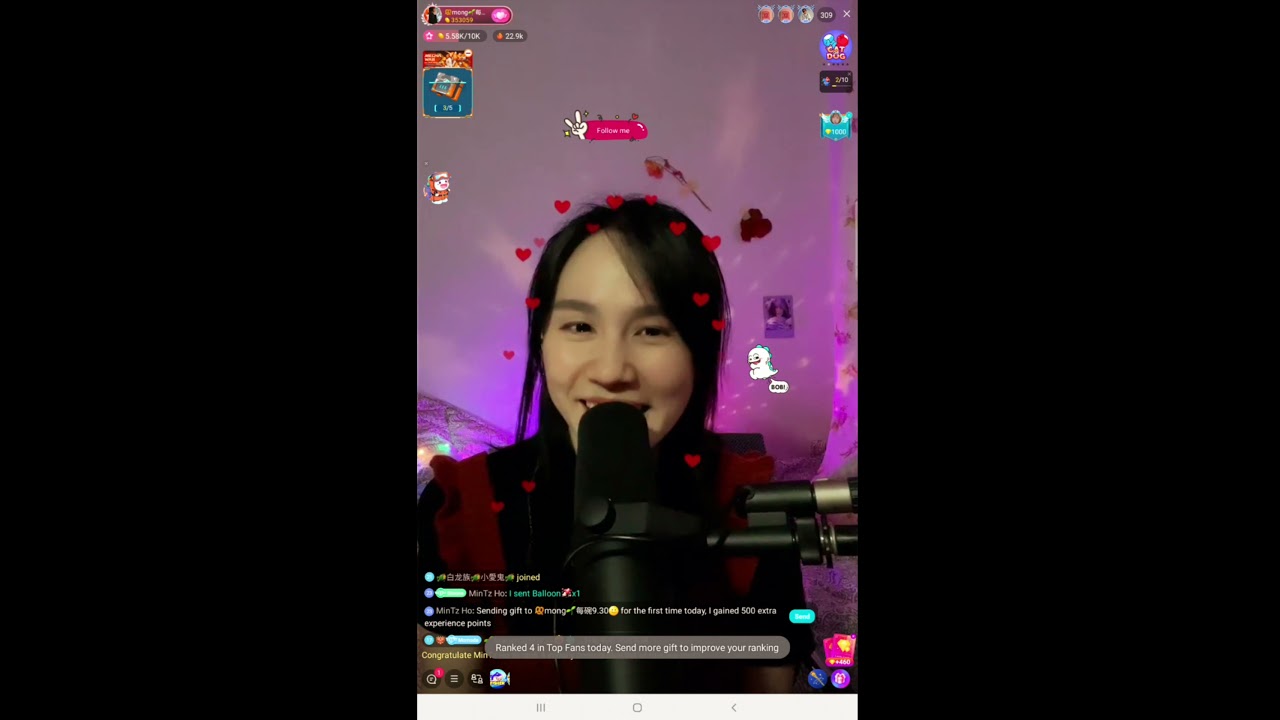 Bigo Live - IU Lullaby cover by Malaysian singer Canice aka Mong (Bigo ID)