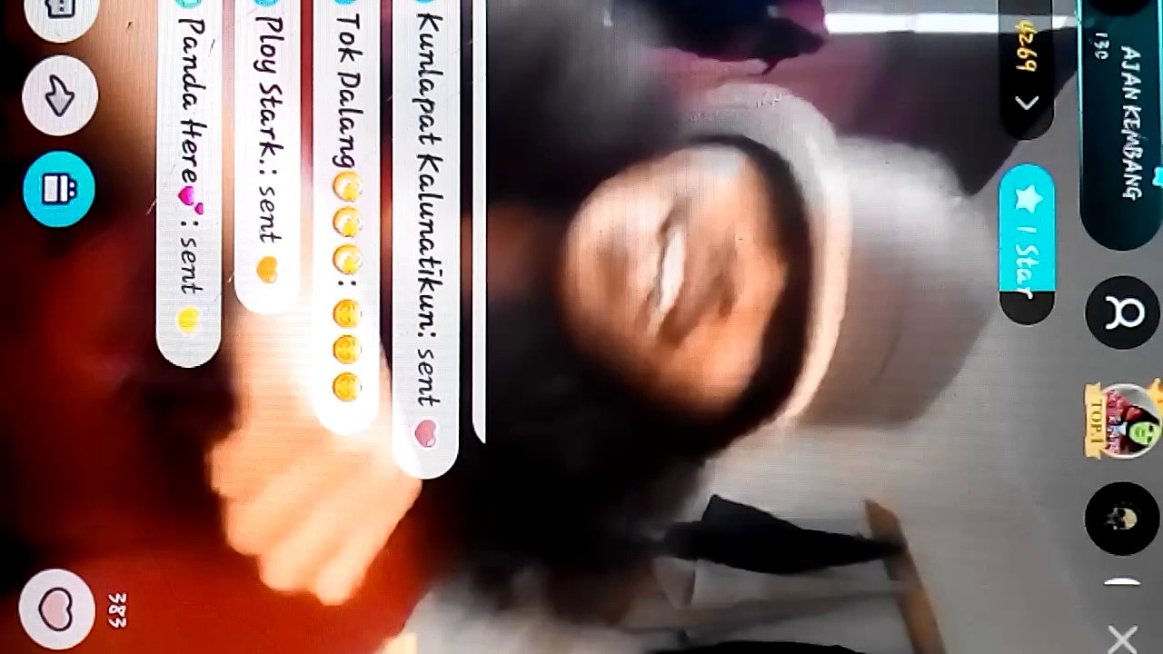 Bigo live ajan kembang masok air
