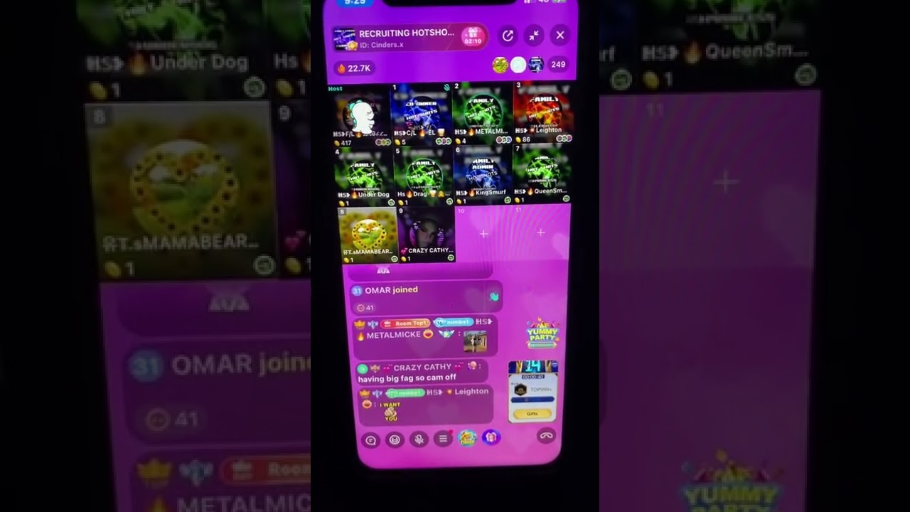 Bigo live app hotshots family