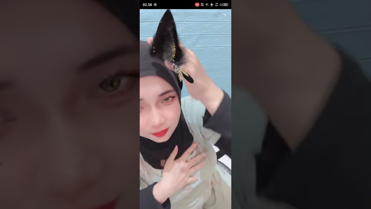 BIGO live hijab goyang halu bikin crt🐦