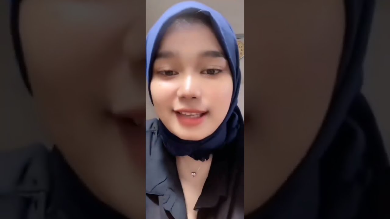 BIGO live hot hijab pamer belahan mantap