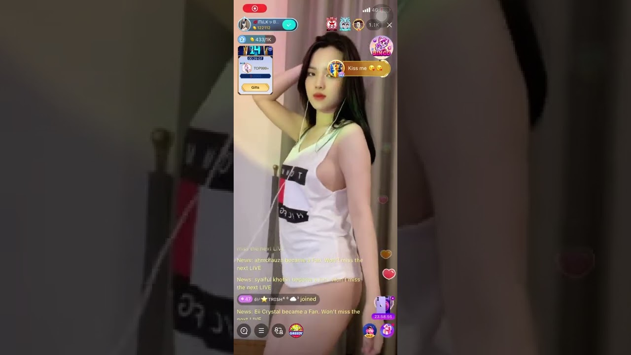 Bigo live milk sexy girl