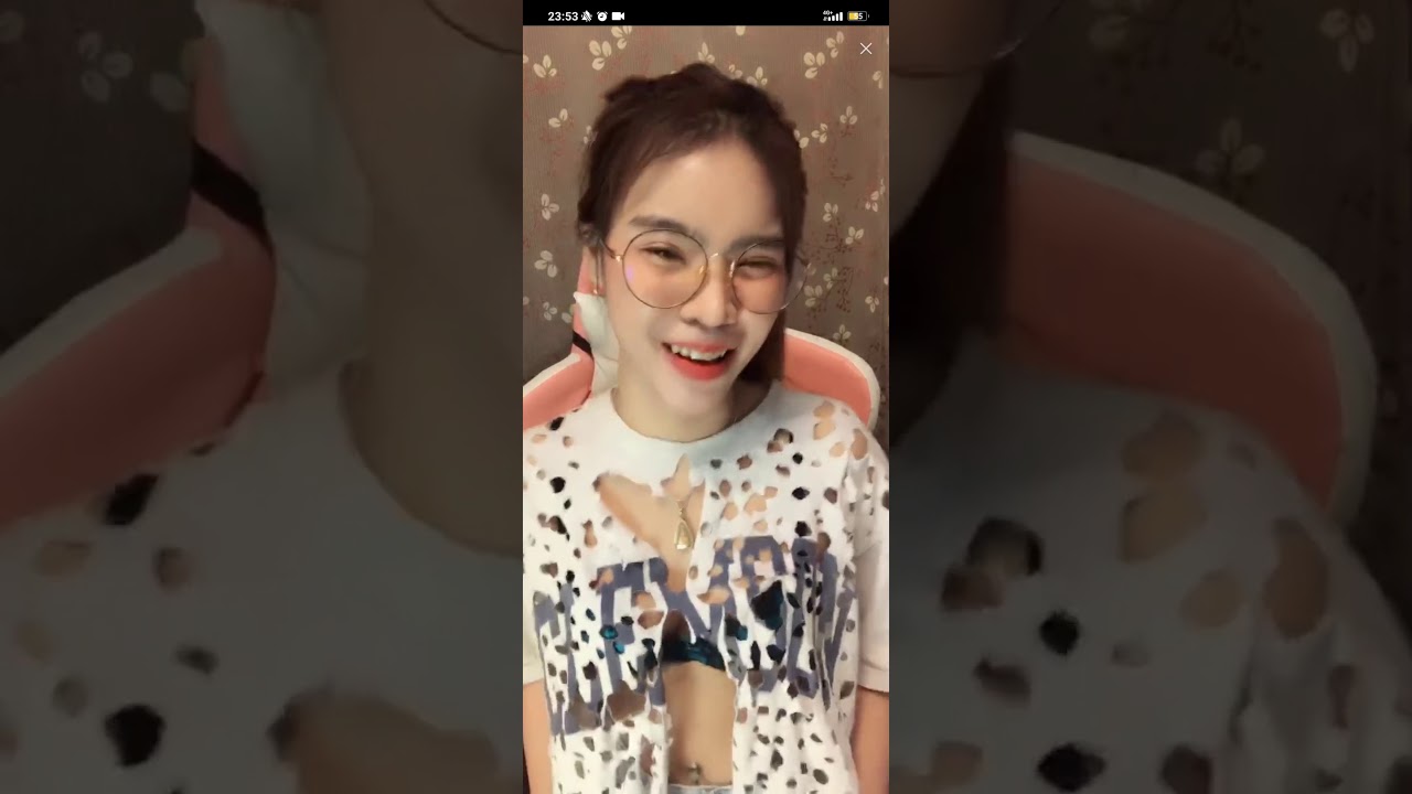 Bigo live Nannyขาวๆ  นึกว่าไปรบมาพรุนเลย