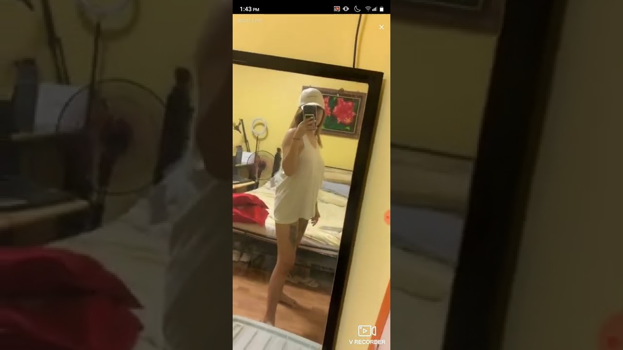 Bigo Live Pinay Jayie Mirror Tease Pt. 2