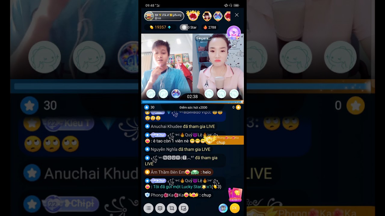 Bigo live pk vv