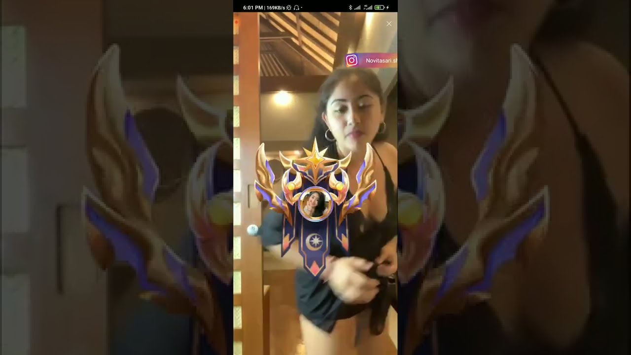 Bigo Live sexy hot girls bra and panty visible by Novitasari sh