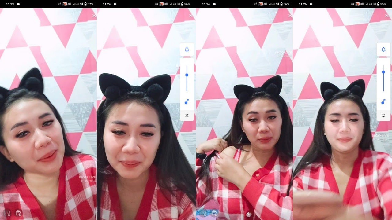 BIGO LIVE TANTE NISA KIRANA MALU-MALU NUNJUKIN PUNDAKNYA