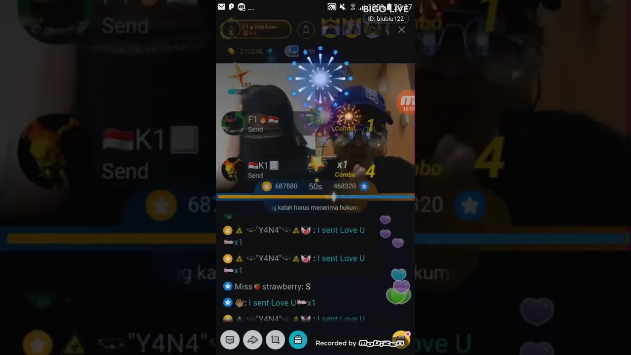 bigo live_malika beraksi
