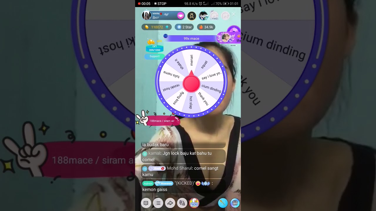 Bigo melayu sarawak manis terus memukau