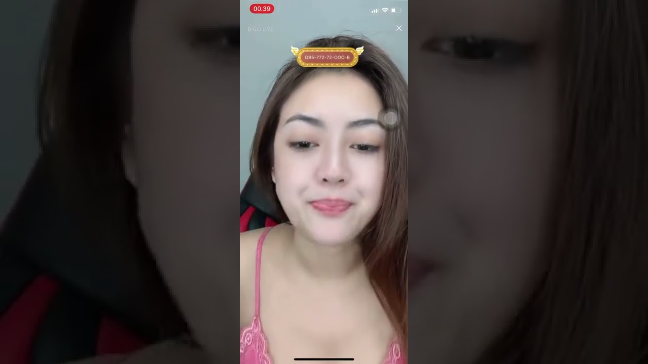 #bigolive  BIGO LIVE tante Ghina HOT no BRA #pascol wajib nonton
