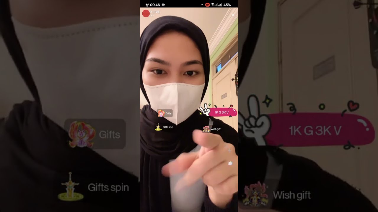 BIGOLIVE - FARAH JILBAB LIVE BIGO