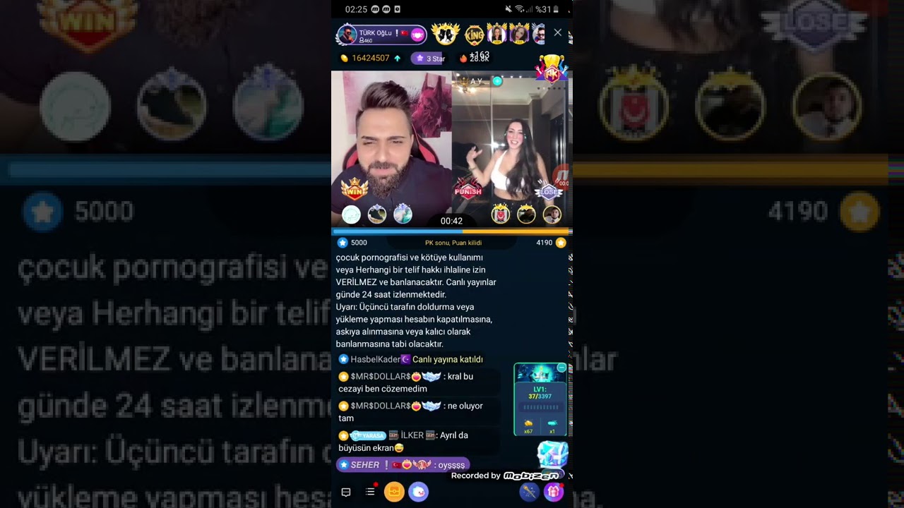 Bigolive Türkoğlu,, AYBEN CEZALI PK 😂😂