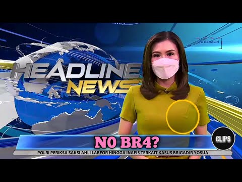 BIKIN GAGAL FOKUS 😱 PRESENTER BERITA INI TAK PAKAI BRA?
